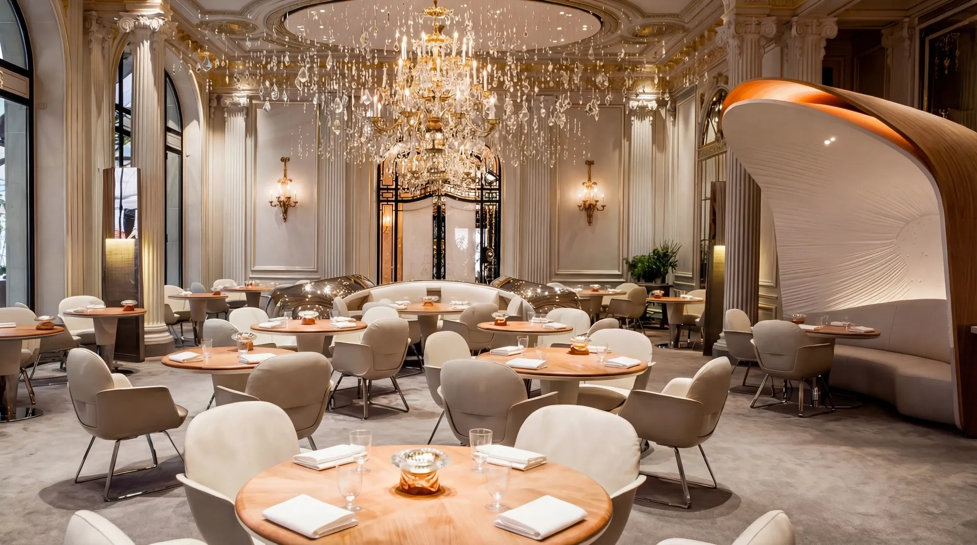 Commercial interior design project by Italcasa Design — Italian furniture for restaurants, hotels, and offices in Metro Detroit