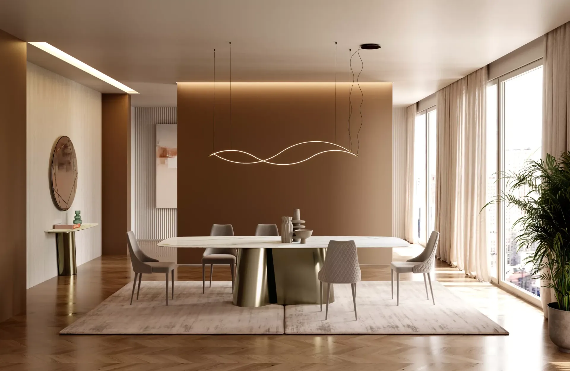 Luxury Living Room Interior