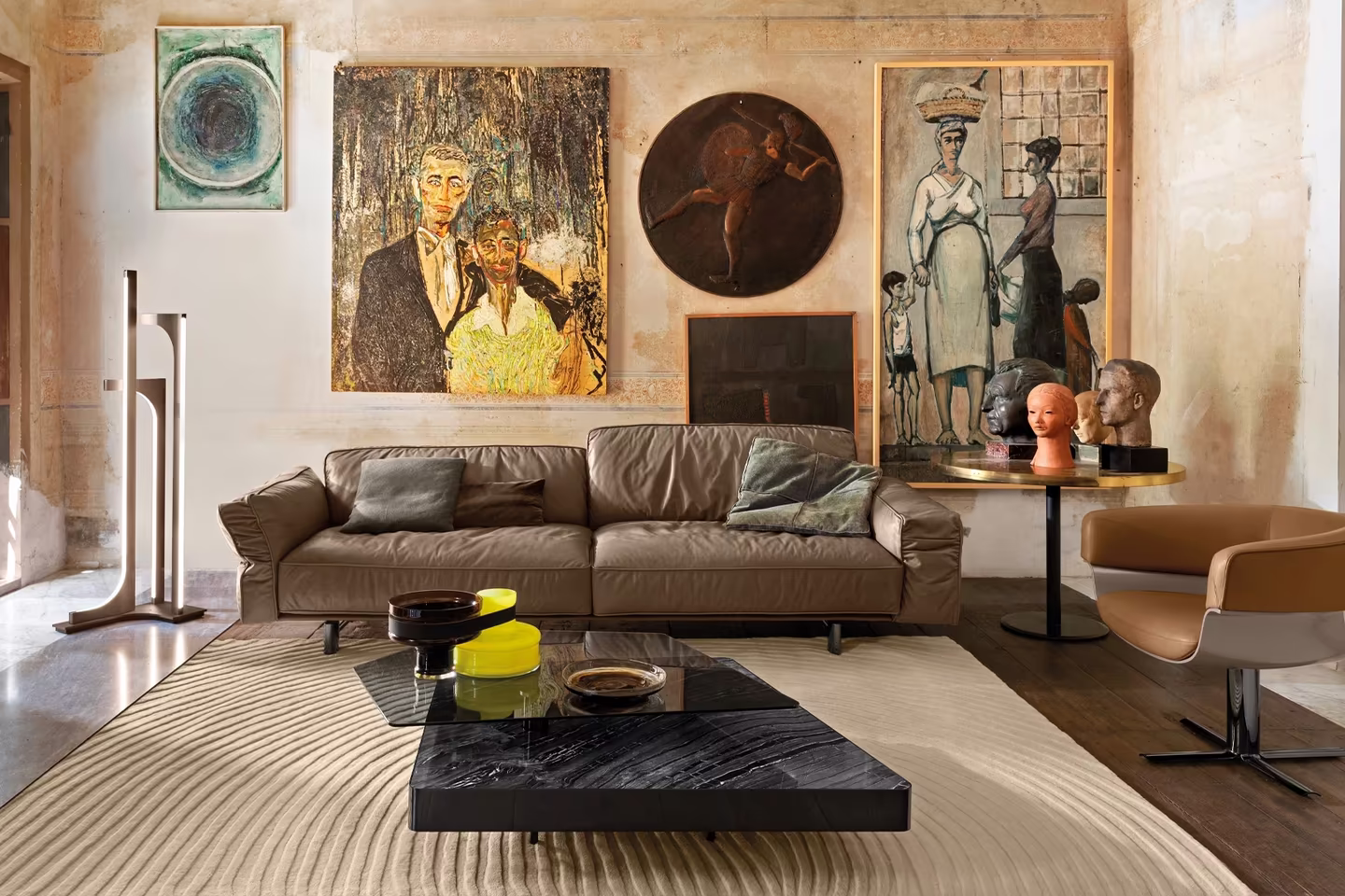 Aniline, semi-aniline or pigmented: how a leather sofa's finish decides the way it ages