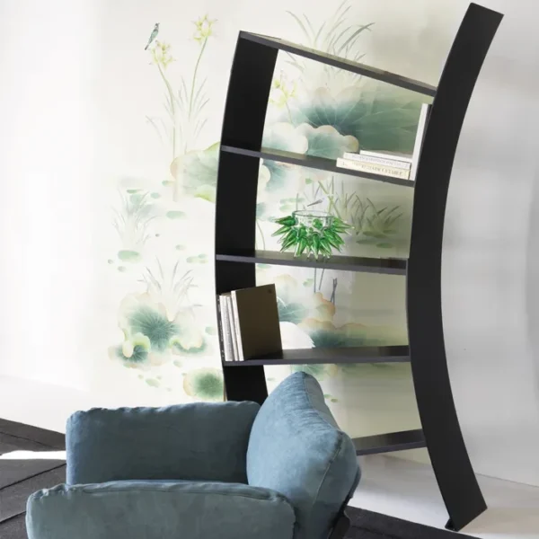 “Virgo by Driade modern Italian designer armchair with sleek lines and contemporary minimalist style”
