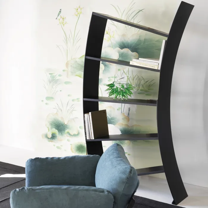 “Virgo by Driade modern Italian designer armchair with sleek lines and contemporary minimalist style”