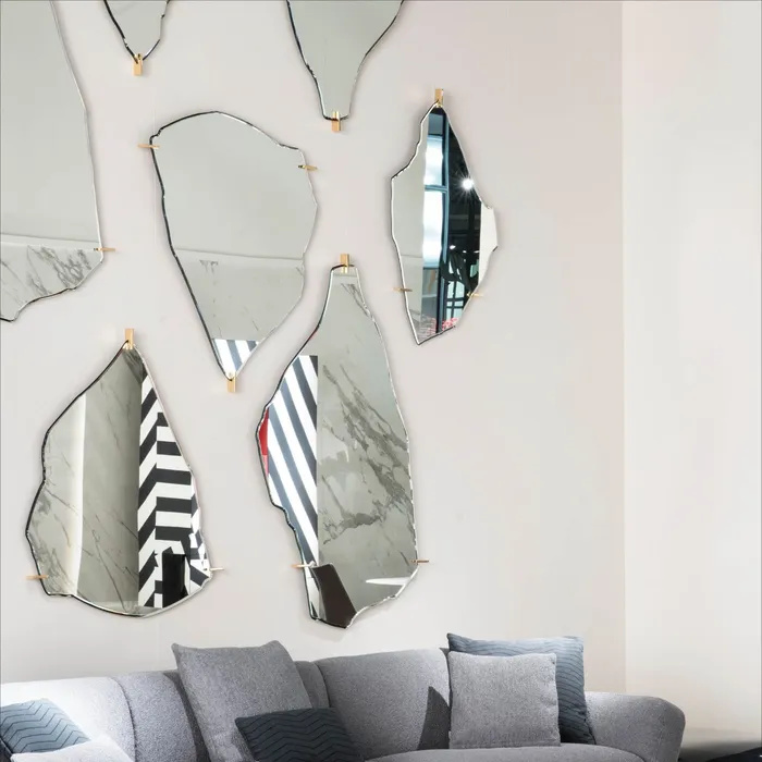 “Contemporary Archipelago bookcase by Driade featuring sculptural design and fluid geometric forms”