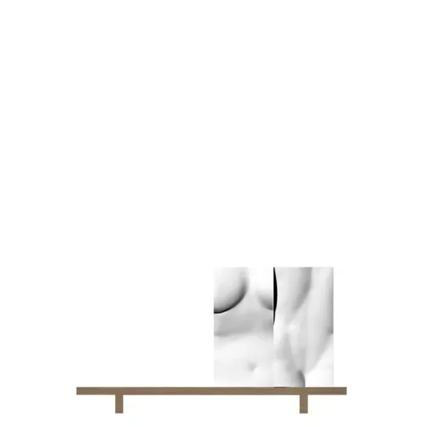 “Ercole e Afrodite by Driade modern Italian storage cabinet featuring sculptural classical figure design and artistic bas-relief details”