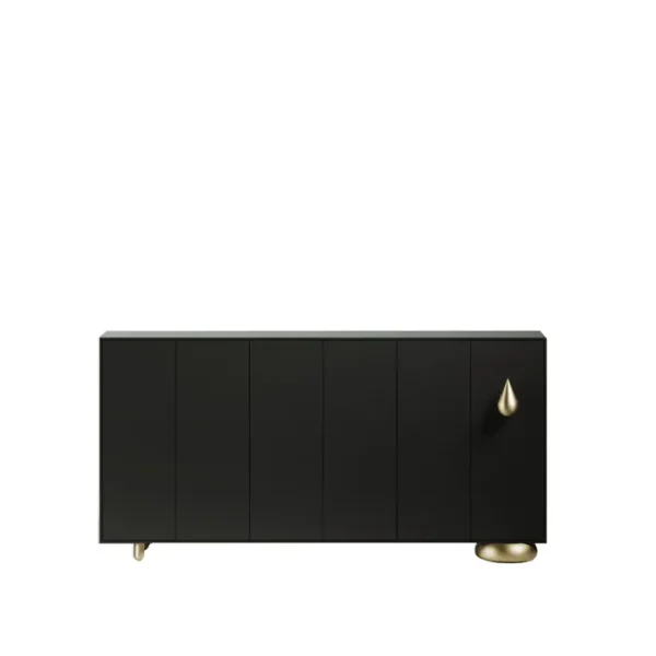 “Contemporary Freeze Me sideboard by Driade – minimalist Italian designer furniture in bold lacquered finish”