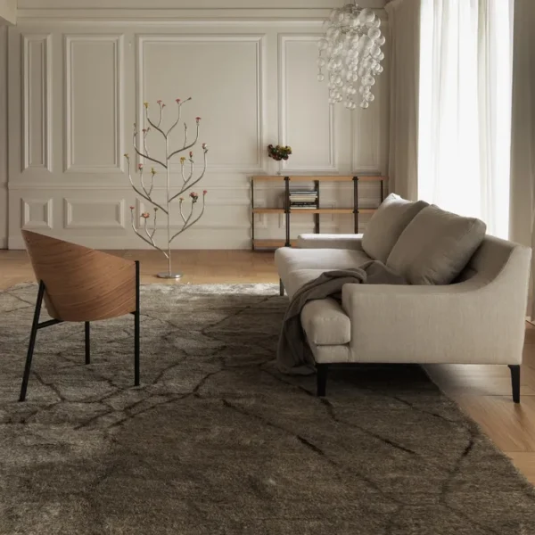 “Hanahana by Driade modern Italian designer chair with organic curved shape and contemporary style”