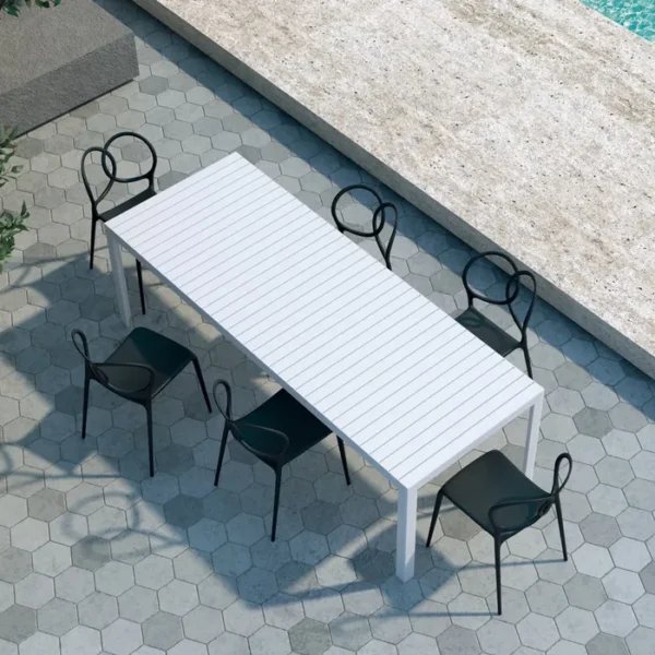 “KALIMBA by Driade modern Italian designer chair – elegant wooden frame with curved armrests and minimalist style”