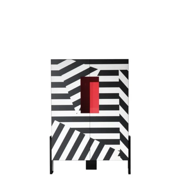 “Ziqqurat by Driade modern Italian modular shelving unit with geometric stacked cube design and minimalist style”