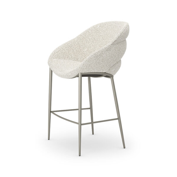 “CAMILLA by Cattelan Italia – modern Italian dining chair with wraparound backrest and upholstered seat”