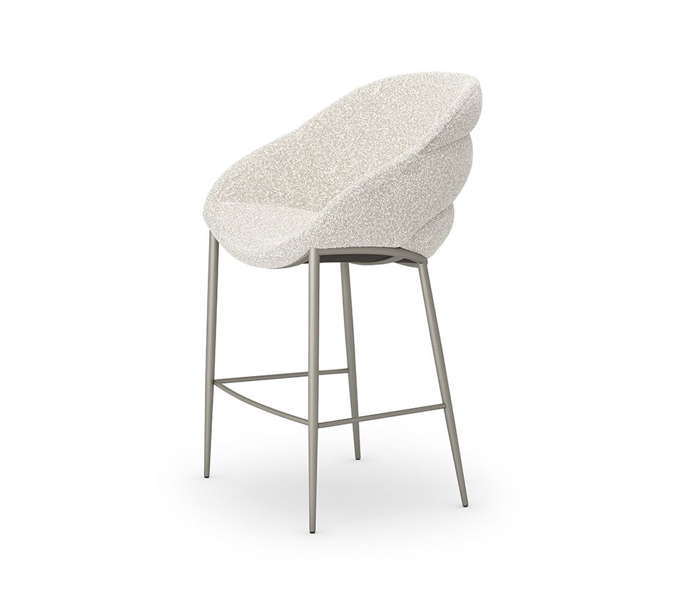 “CAMILLA by Cattelan Italia – modern Italian dining chair with wraparound backrest and upholstered seat”
