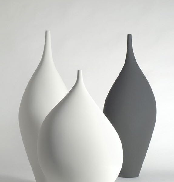 Blow Vase by Kose, perfect for contemporary interiors and upscale living rooms in Birmingham, Michigan.