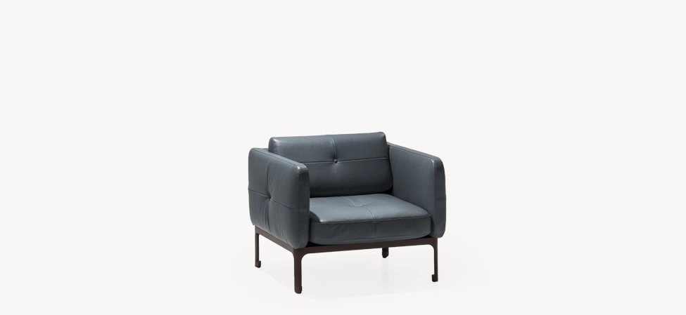 Modernist by Moroso top-down view illustrating clean contours and refined craftsmanship at the Michigan Design Center
