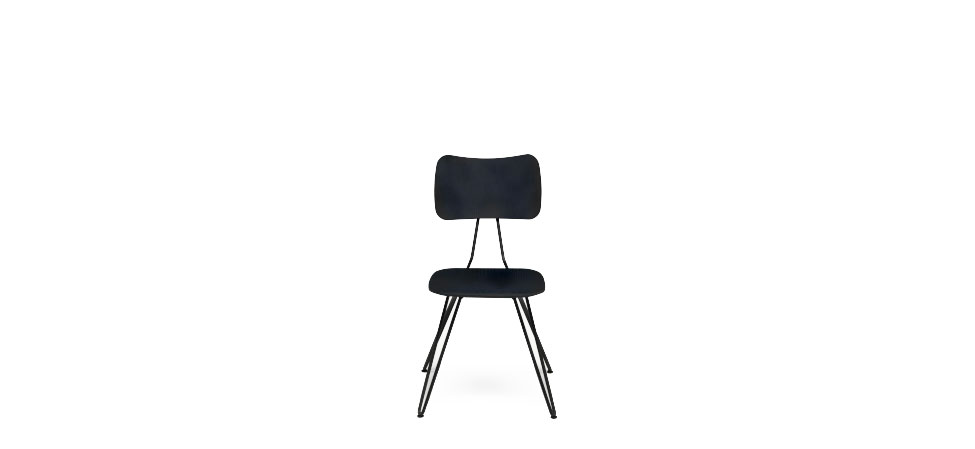 “Overdyed chair by Moroso – modern Italian designer chair with distressed vibrant finish and artistic silhouette”