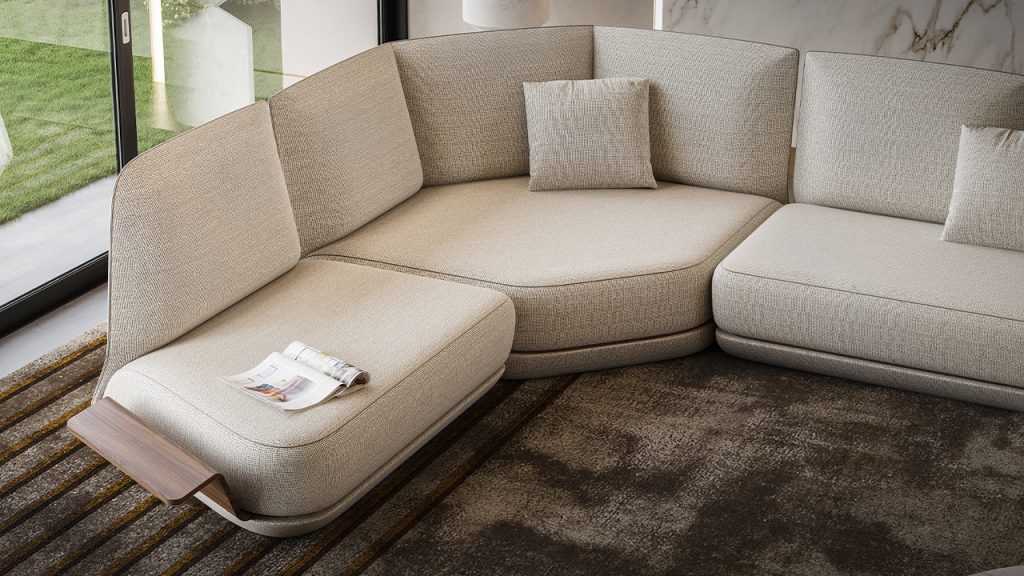 Modern Orizzonte Sofa in Italian design at Troy Michigan