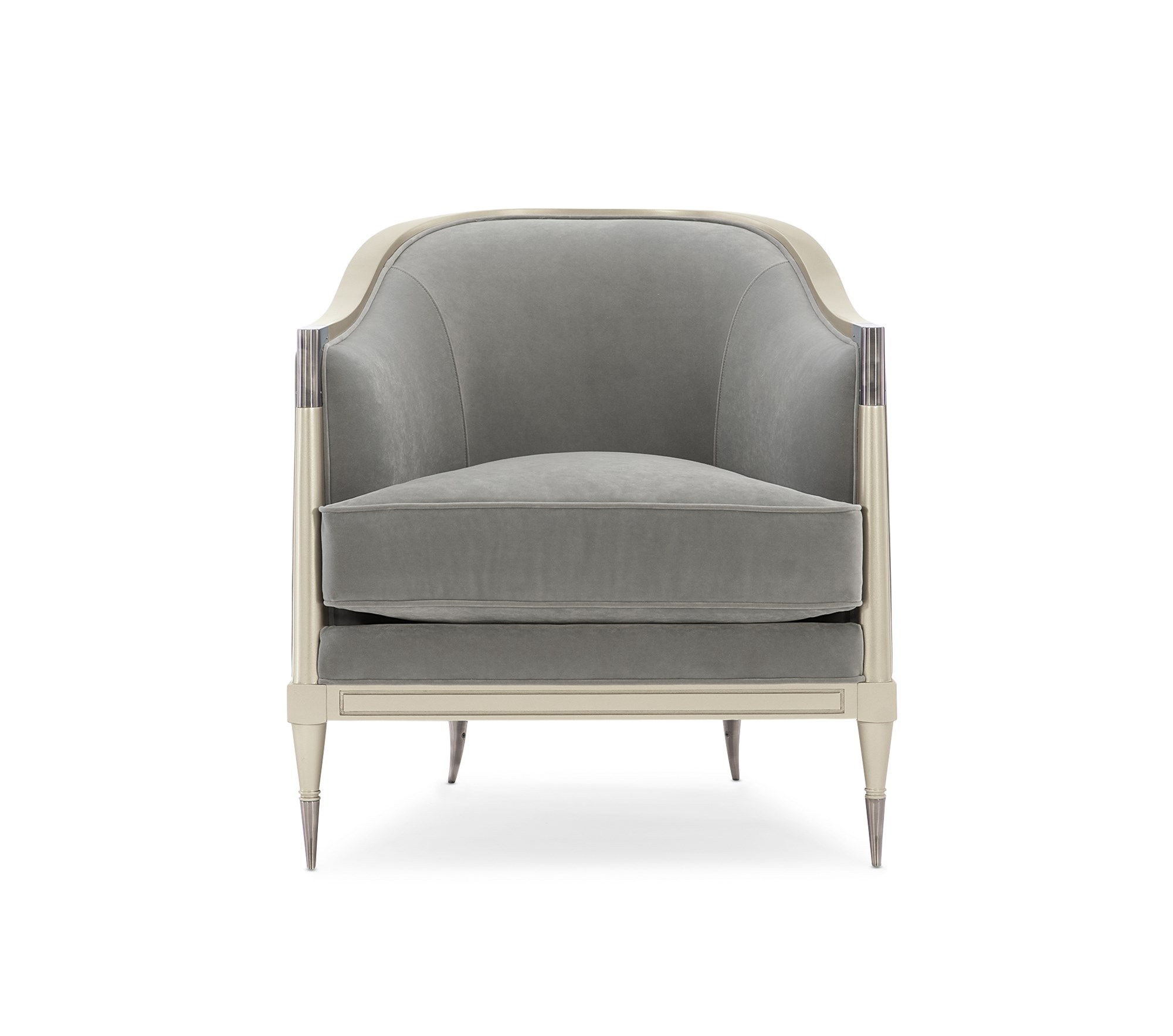 "Bold and glamorous Splash of Flash collection by Caracole, featuring striking design elements and luxurious finishes that add a vibrant touch of elegance to any room."