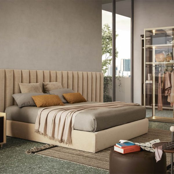 “Soft Wall Panels by Pianca – modern Italian upholstered wall panels with plush texture and elegant design”