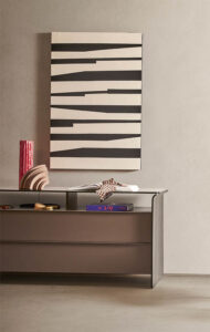 “Nota by Pianca modern Italian sideboard – sleek minimalist storage with elegant wood finish”