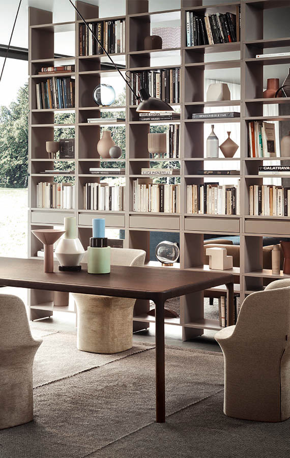 “Inari by Pianca modern Italian wardrobe – sleek minimalist design with clean lines”