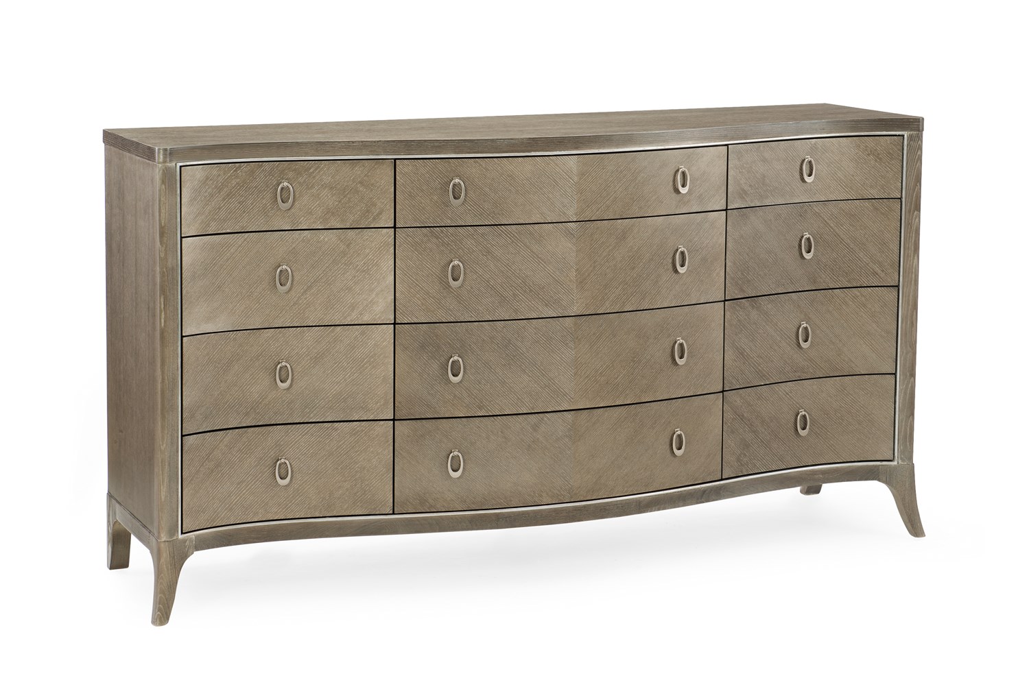 Elegant furniture piece from the Avondale Collection by Caracole, featuring soft curves and refined neutral finishes.