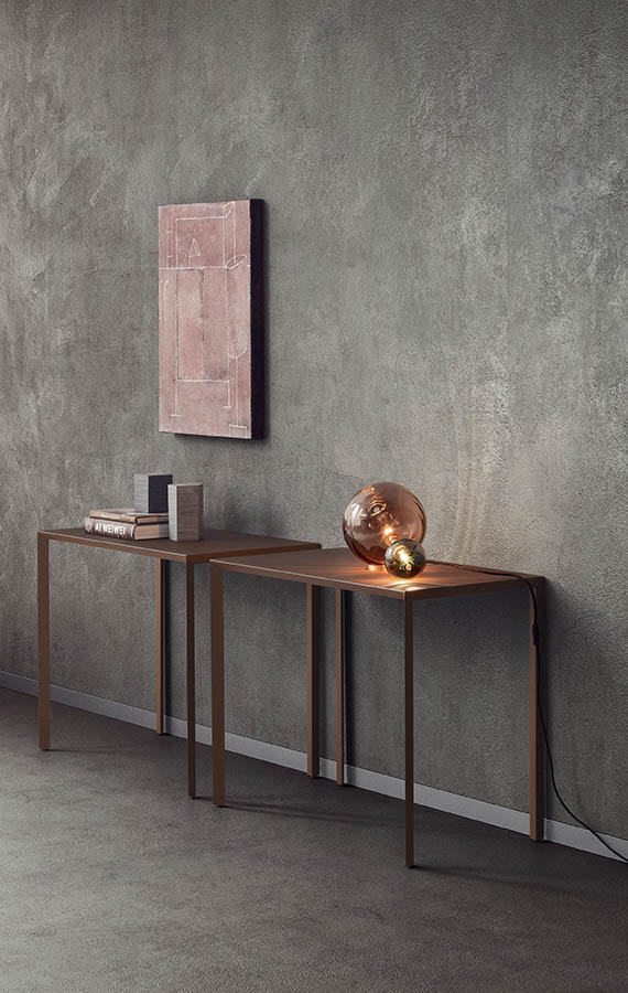 “Mono by Pianca modern Italian nightstand – minimalist side table with clean lines and sleek finish”