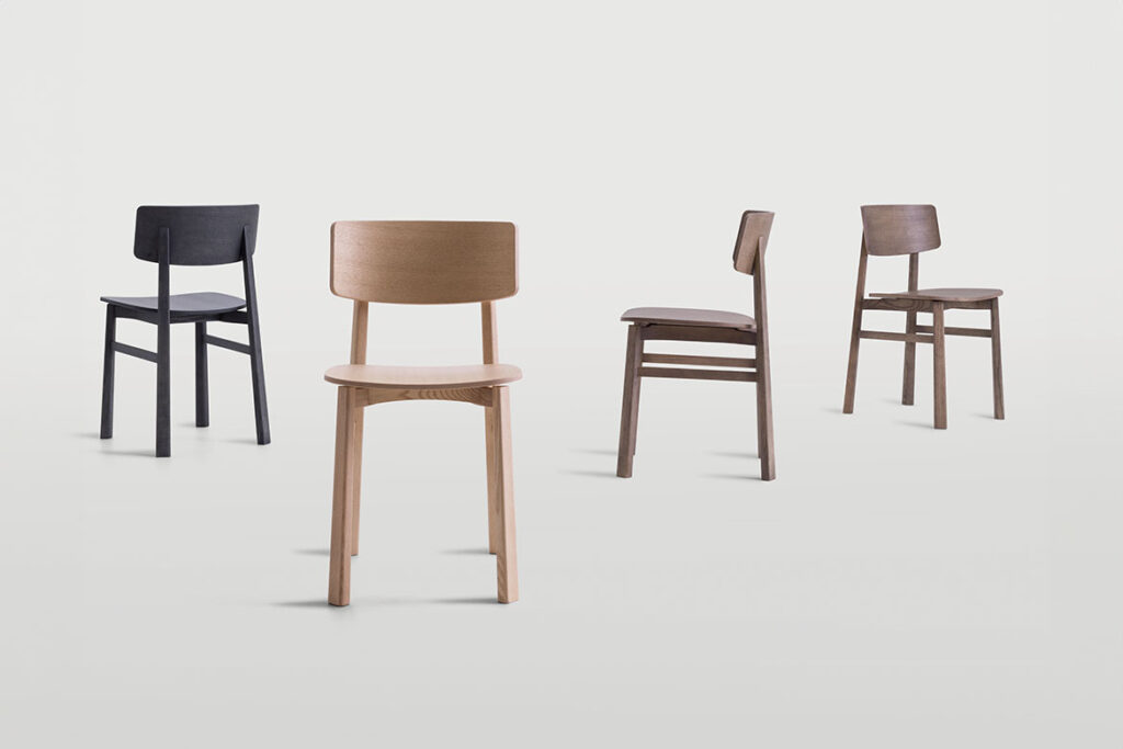 “Lina by Pianca modern Italian armchair – soft upholstered seat with minimalist design”