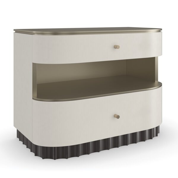 Bedroom furniture from the Deep Sleep collection by Caracole, designed for serene elegance and comfort.