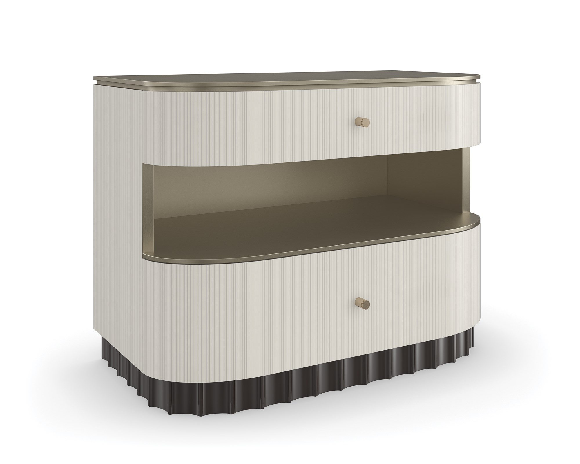 Bedroom furniture from the Deep Sleep collection by Caracole, designed for serene elegance and comfort.
