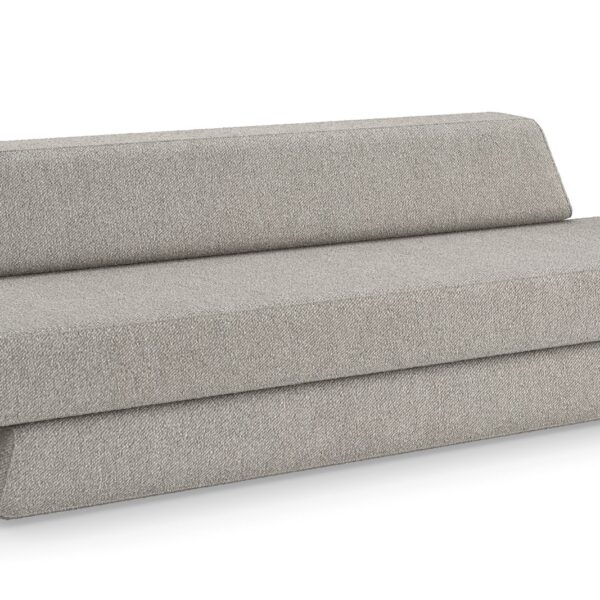 "Chic and modern Nova Sofa by Caracole, featuring sleek lines, luxurious upholstery, and a refined design for a sophisticated and comfortable living room."