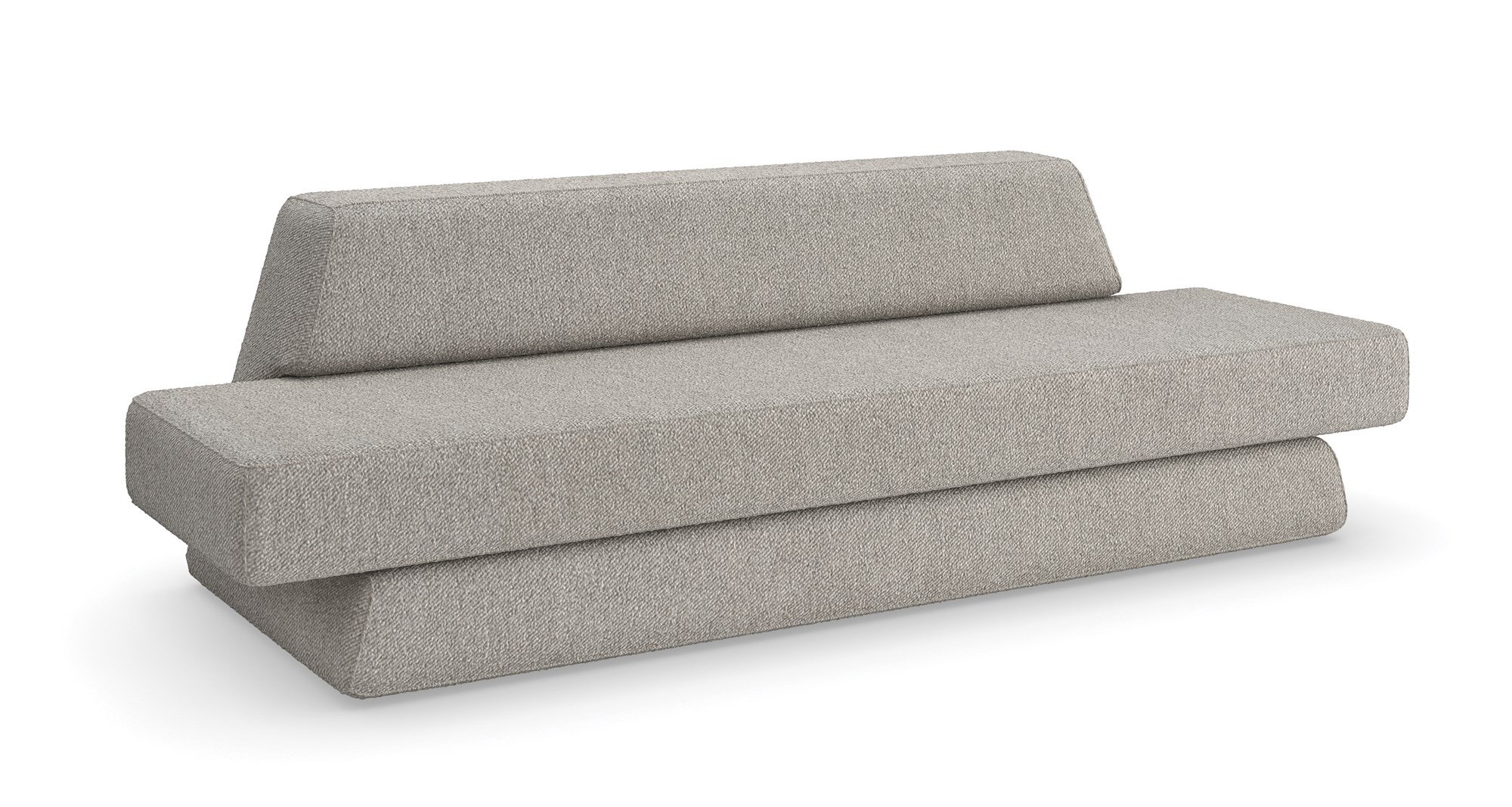 "Chic and modern Nova Sofa by Caracole, featuring sleek lines, luxurious upholstery, and a refined design for a sophisticated and comfortable living room."