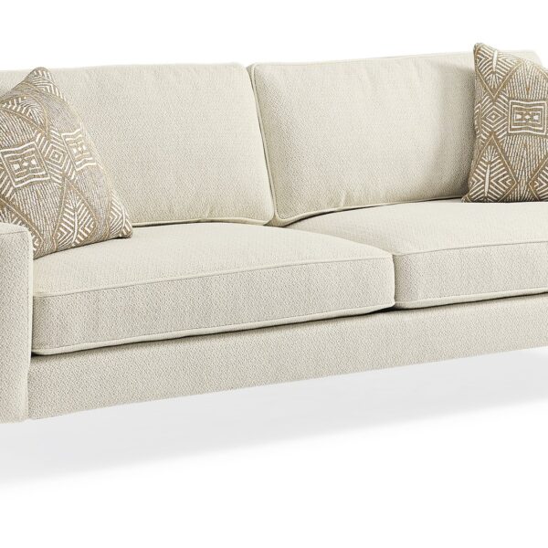 "Modern and stylish Remix Sofa by Caracole, featuring a sleek design with luxurious upholstery and clean lines for a sophisticated and comfortable living space."