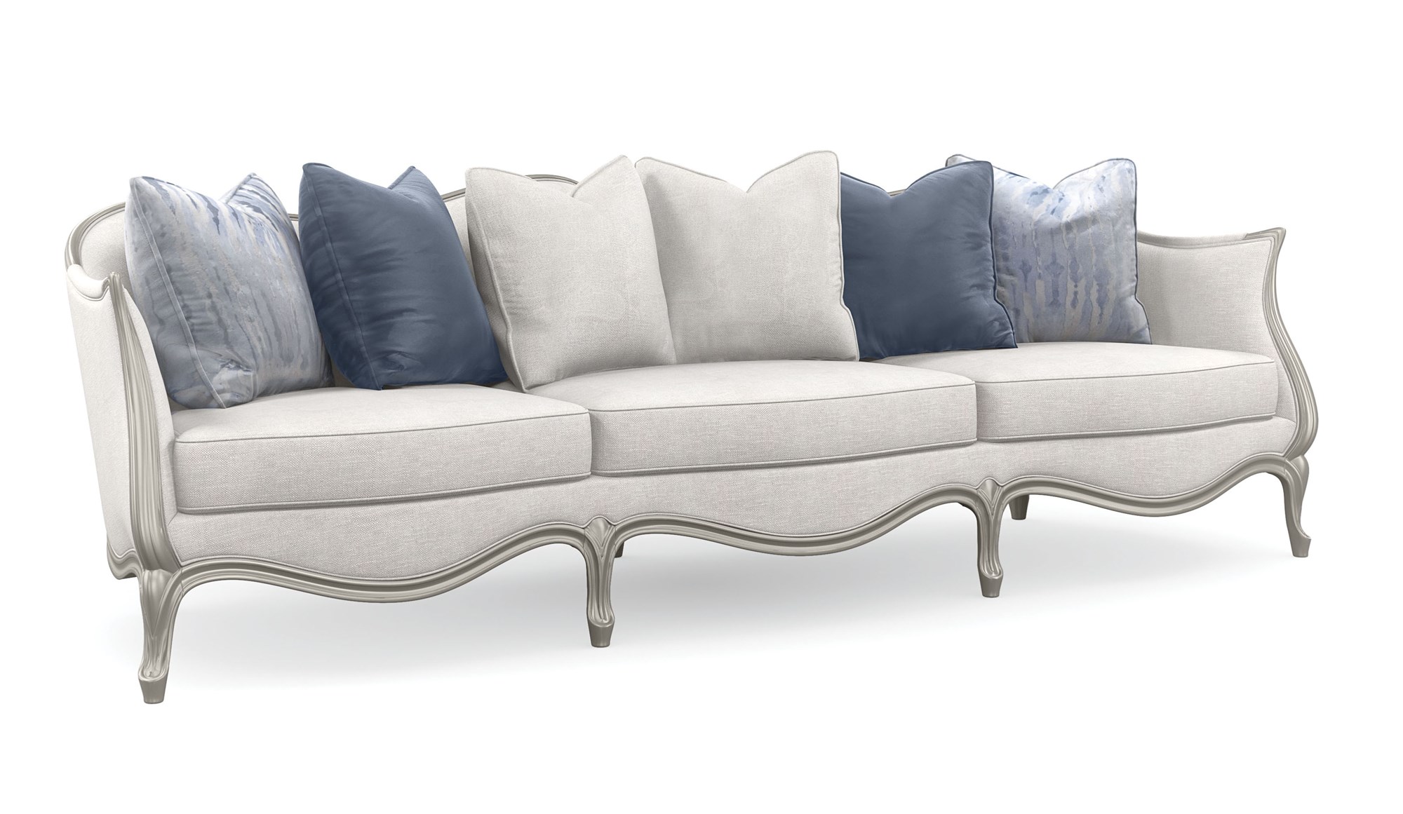 "Inviting and elegant Special Invitation Sofa by Caracole, offering luxurious upholstery and a refined design that adds sophistication and comfort to any living room."