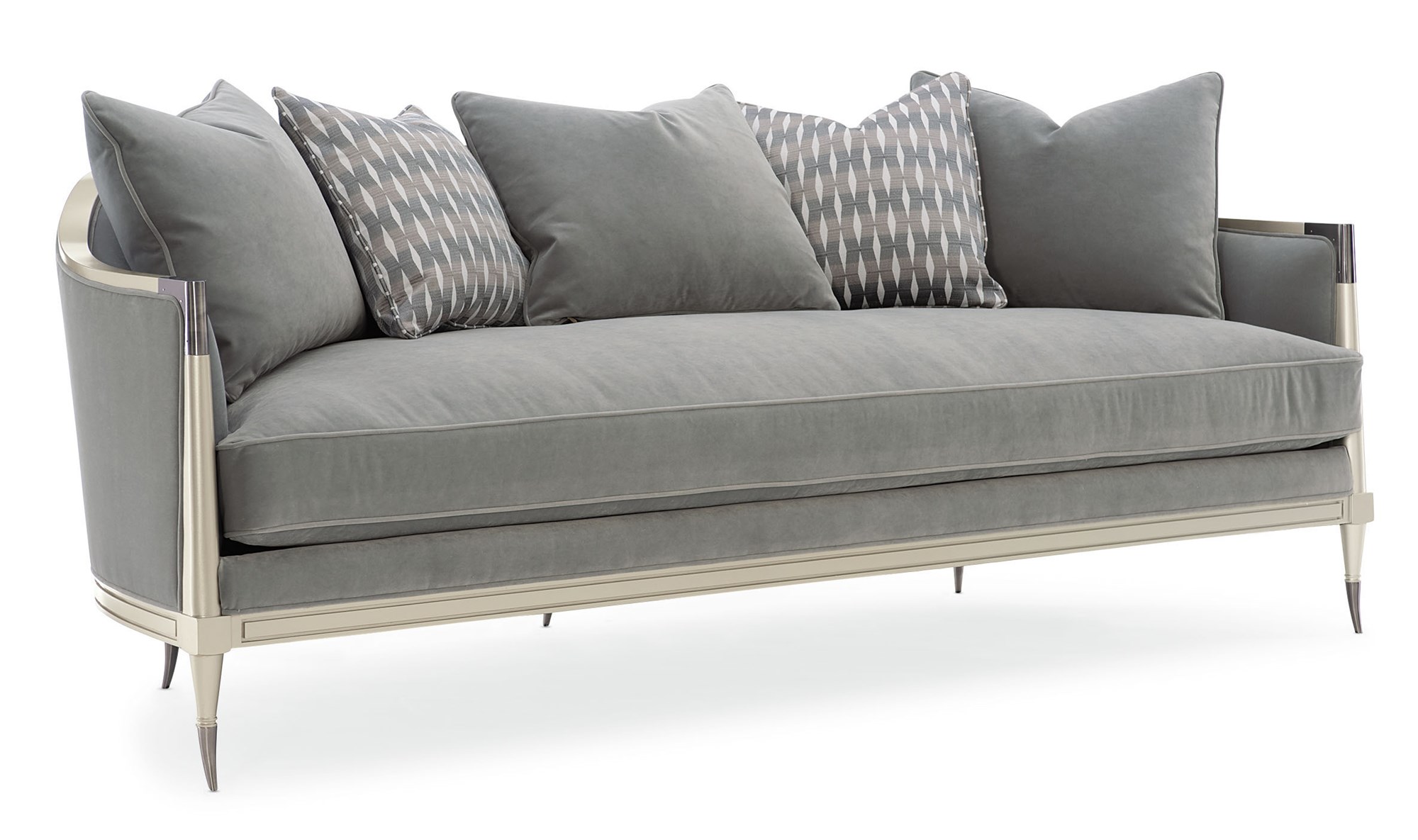 "Bold and contemporary Splash of Flash collection by Caracole, featuring striking design and luxurious finishes that bring a touch of glamour and style to any living space."