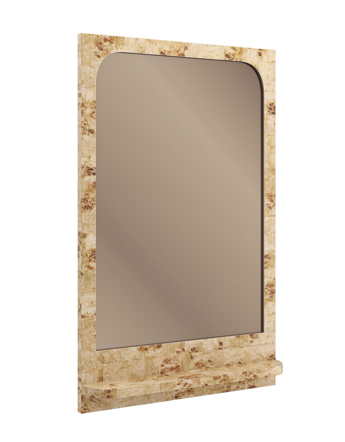 "Elegant and glamorous Burlesque Mirror by Caracole, featuring a striking design with luxurious detailing that adds a touch of sophistication to any room."