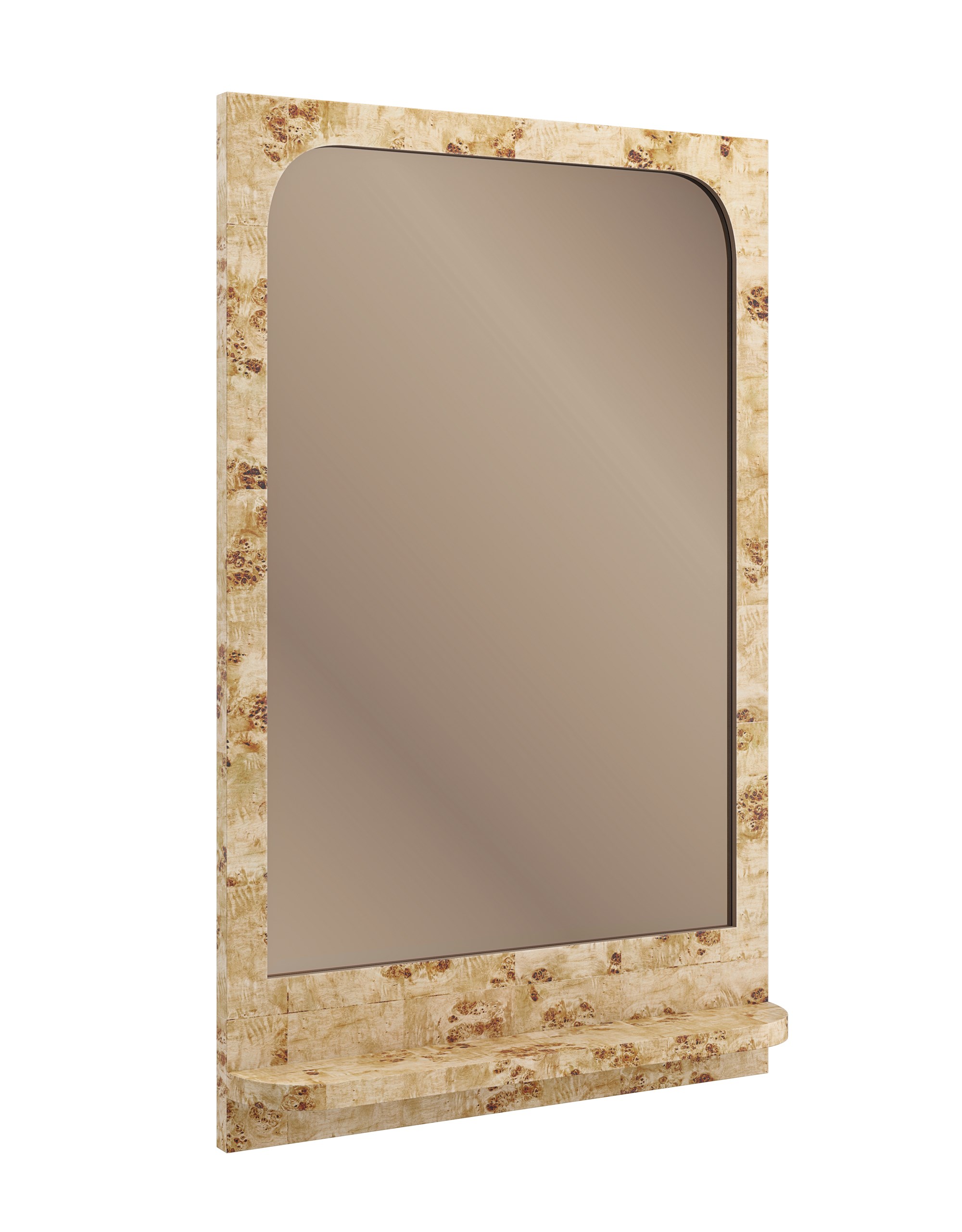 "Elegant and glamorous Burlesque Mirror by Caracole, featuring a striking design with luxurious detailing that adds a touch of sophistication to any room."
