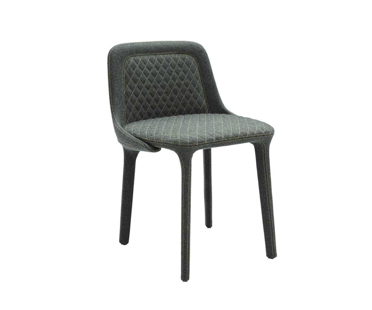 Lepel Quilted Chair by Casamania & Horm – Sculptural Upholstered Seating Designed by Luca Nichetto
