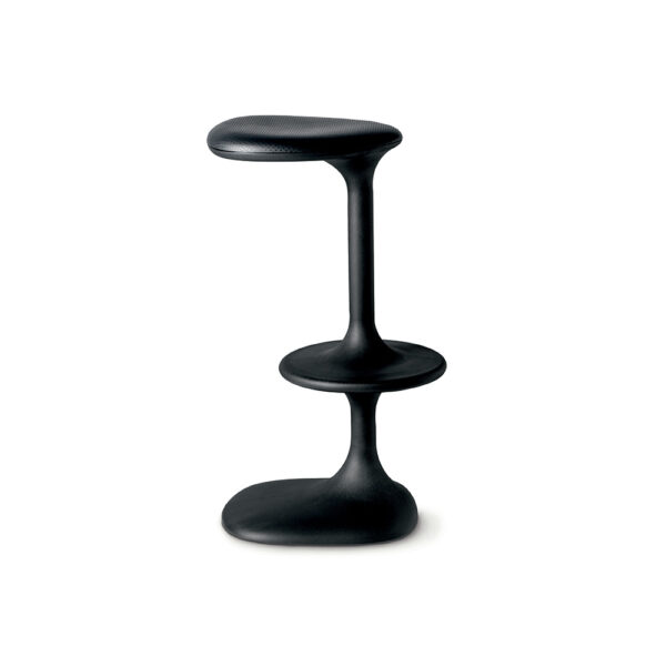 "Kant Stool by Casamania & Horm – Designed by Karim Rashid, featuring a cantilevered design crafted from recyclable reinforced polypropylene, with a carrying capacity of up to 200 kg (440 lbs). Suitable for both indoor and outdoor use in domestic and contract environments."