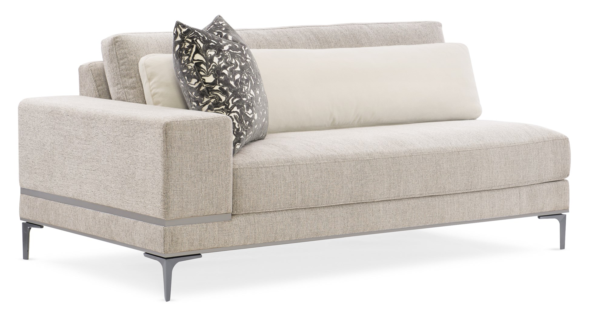 Repetition LAF Loveseat by Caracole – Elegant modern seating for luxury living rooms." Let me know if you'd like any changes!