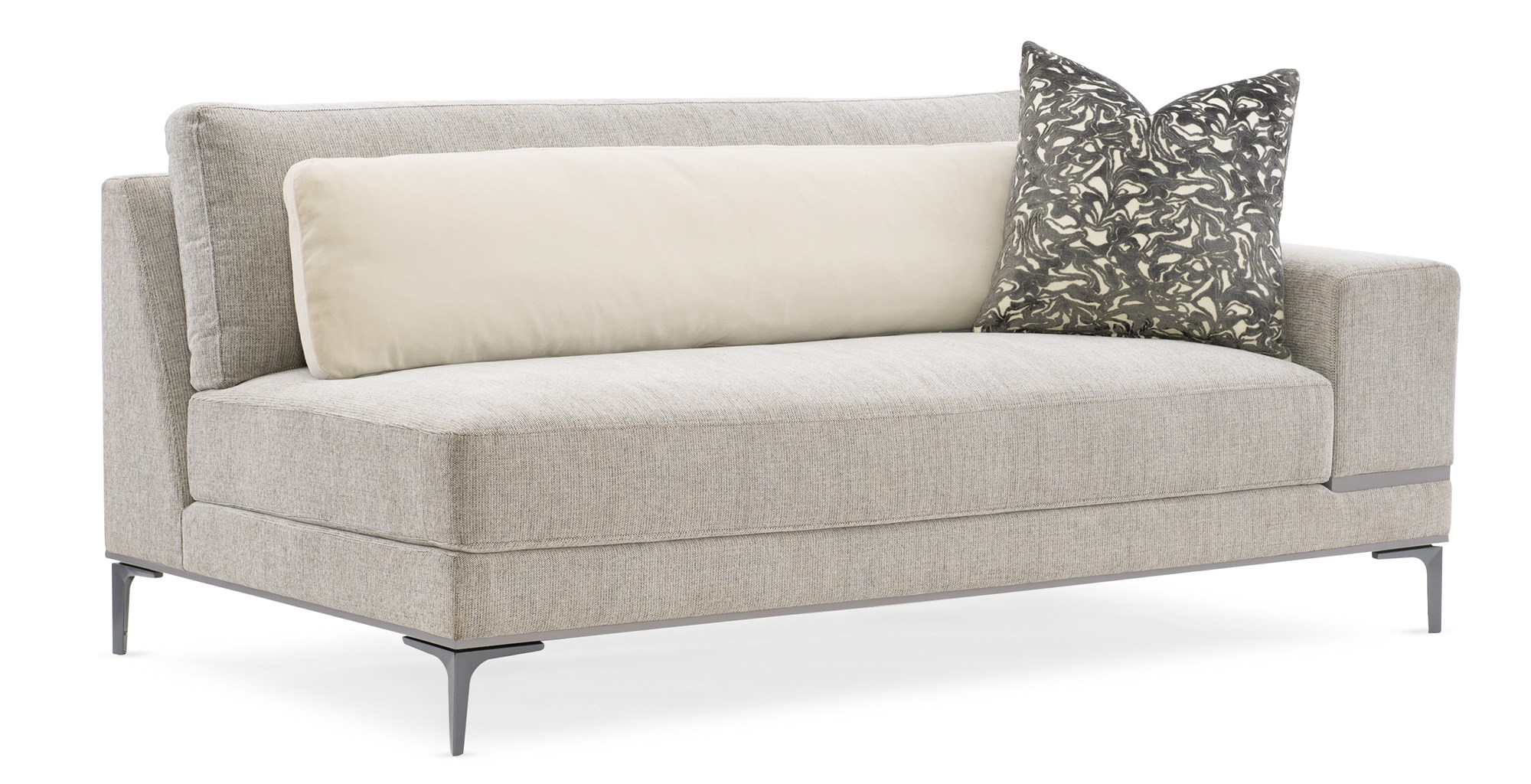 Repetition RAF Loveseat by Caracole – Sophisticated modern design for upscale living spaces.