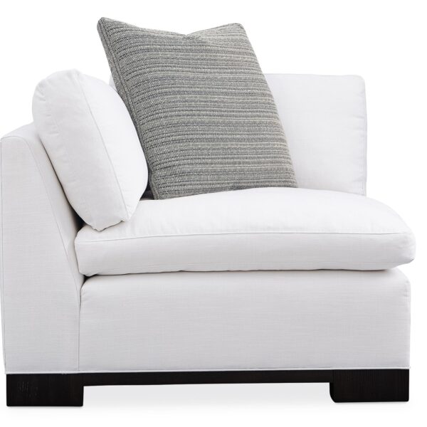 Elevate your living space with the Refresh Corner by Caracole, a sophisticated piece designed for ultimate comfort and modern elegance.