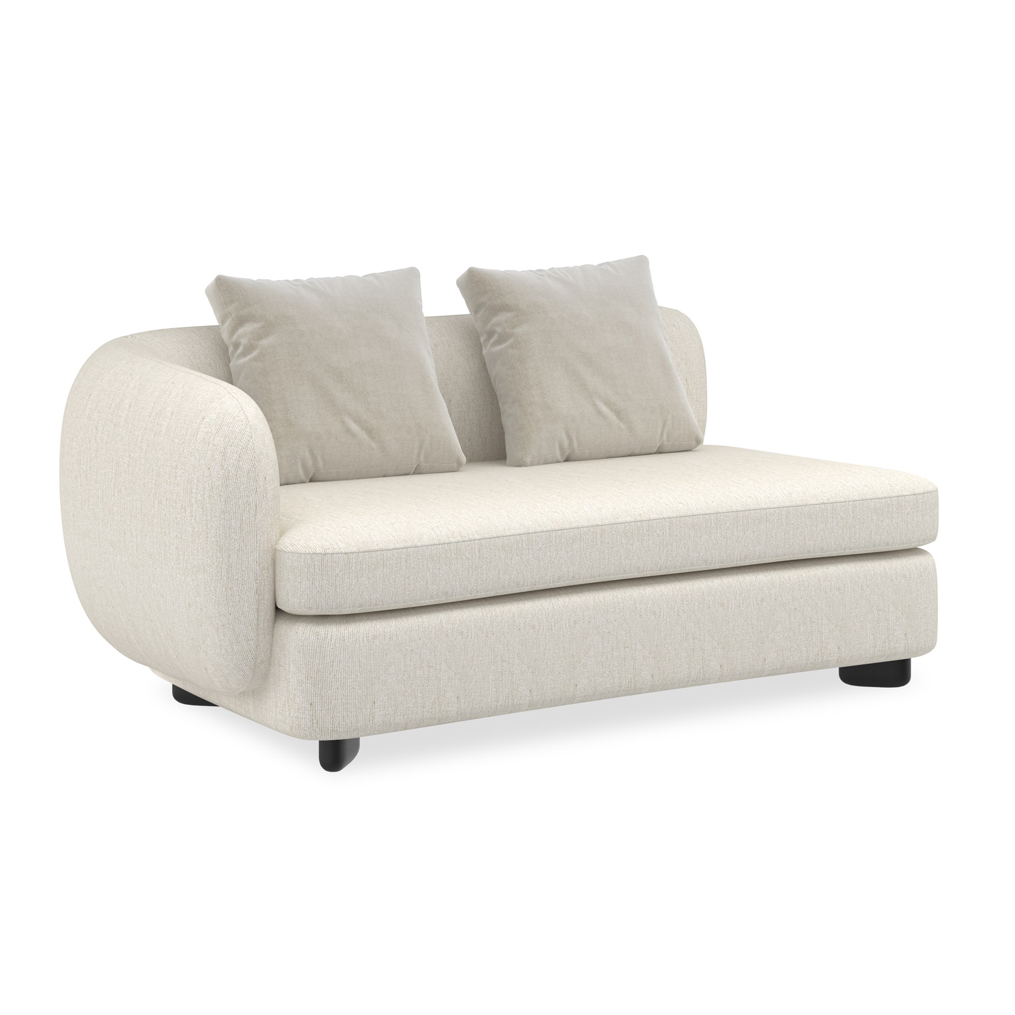 Lumi LAF Loveseat by Caracole – Stylish and elegant loveseat for contemporary interiors.