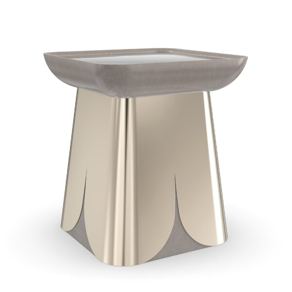 Zenith End Table by Caracole with sleek modern design.