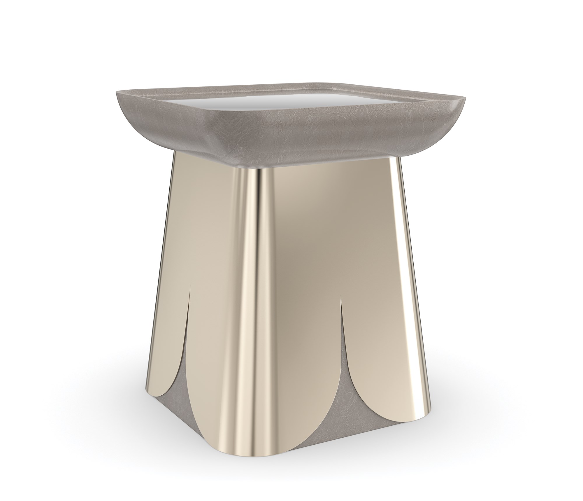 Zenith End Table by Caracole with sleek modern design.