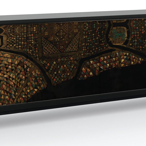 Mosaic by Caracole with a stylish, intricate design.