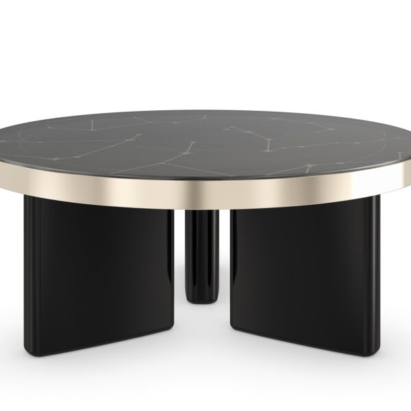 Umbra Large Cocktail Table by Caracole with a modern, elegant design.