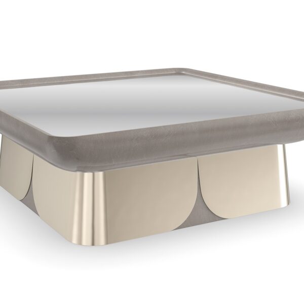 Zenith Cocktail Table by Caracole with a sleek, contemporary design.