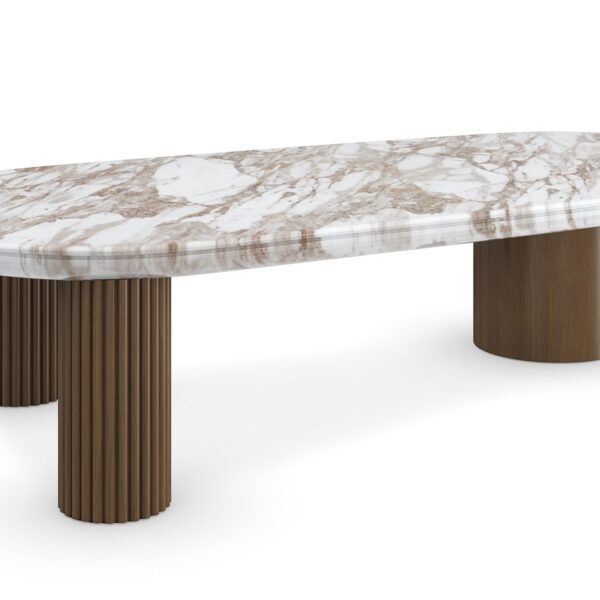 Seychelles Cocktail Table by Caracole with an elegant, tropical-inspired design.