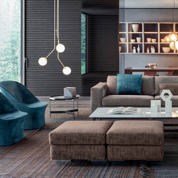 “Esse Lounge by Pianca modern Italian lounge chair – sleek design with plush cushions and refined upholstery”
