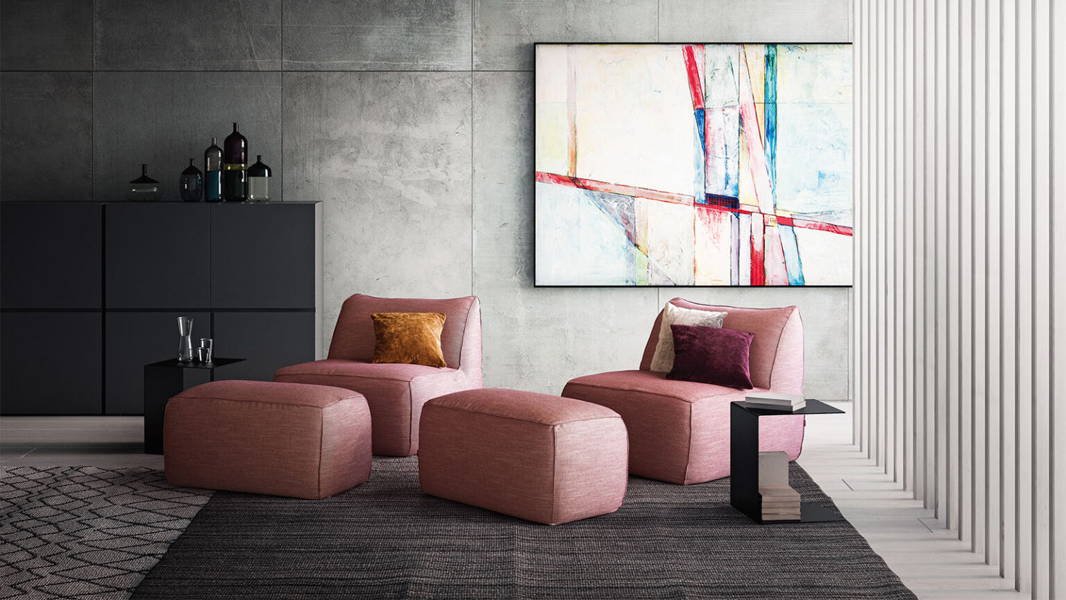 “Eden by Pianca modern Italian sofa – elegant design with plush cushions and refined upholstery”