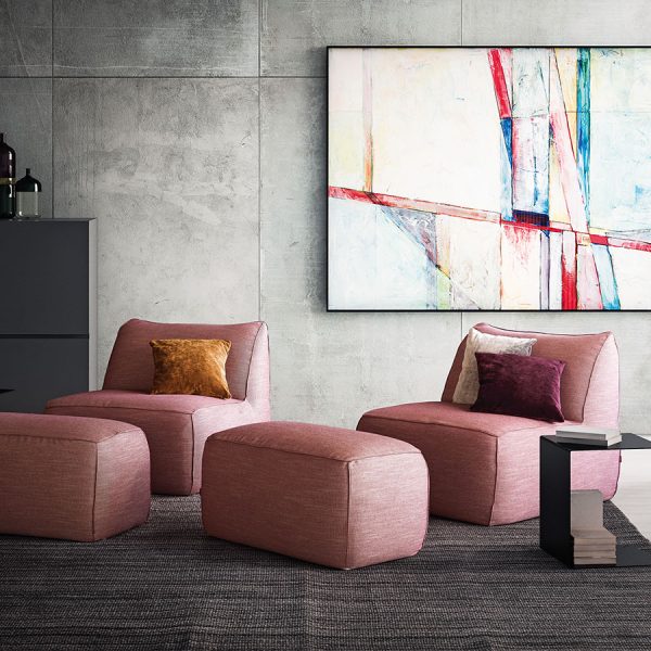 “Eden by Pianca modern Italian sofa – elegant design with plush cushions and refined upholstery”