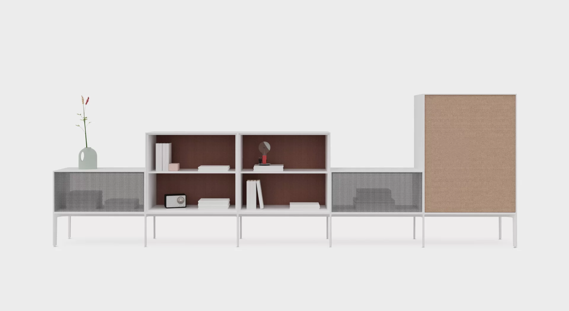 Partition Configuration by Lapalma with a sleek, functional design.