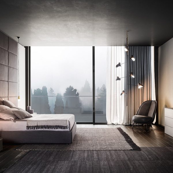 “Upholstered Wall Panels by Pianca – modern Italian padded wall panels with luxurious fabric covering”